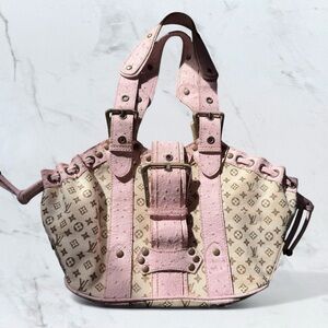 Y2K iconic Pink and Cream Shoulder Bag